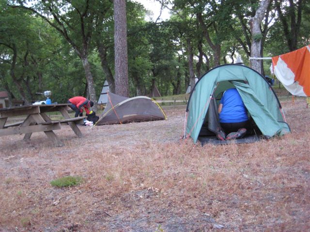 15 mei 2011: Kayakcamping Mexico bij Commensacq