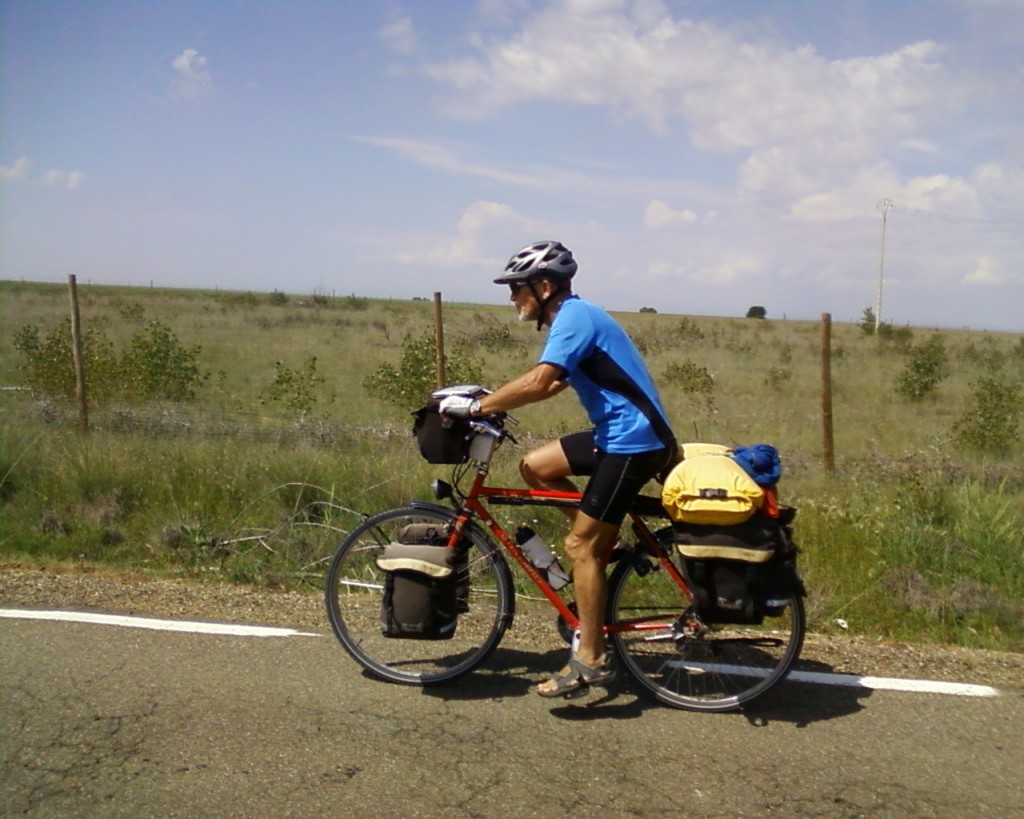 Joost op de fiets